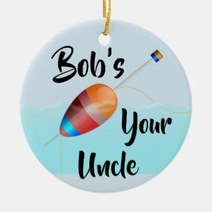 Bob's Din morbror Julgransprydnad Keramik