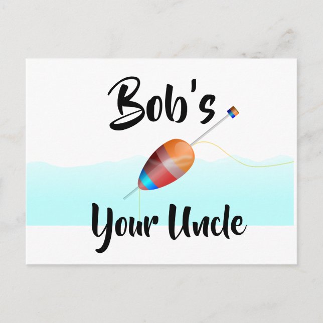 Bob's Din morbror Vykort (Framsida)