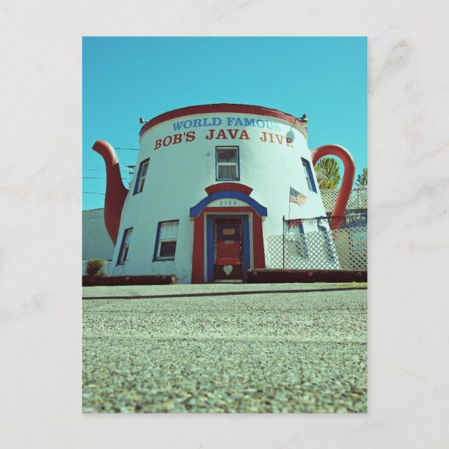 Bob's Java Jive Vykort (Framsida)