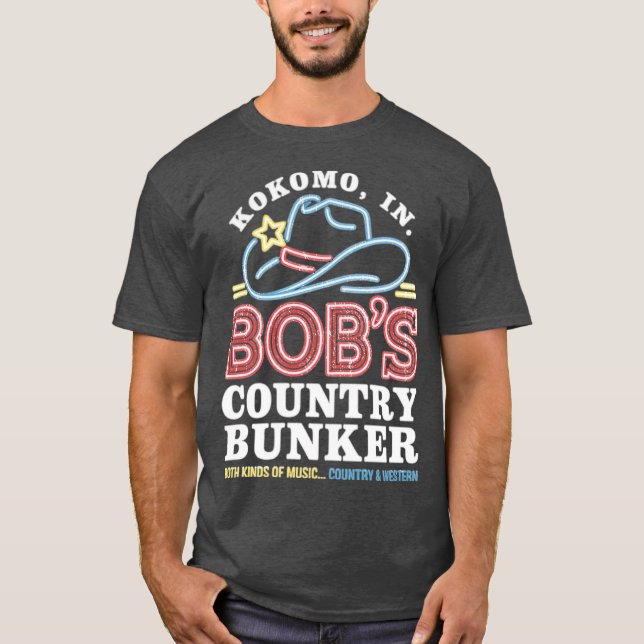 Bob's Land Bunker T Shirt (Framsida)