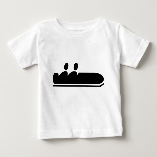 Bobsled - Black T Shirt (Framsida)