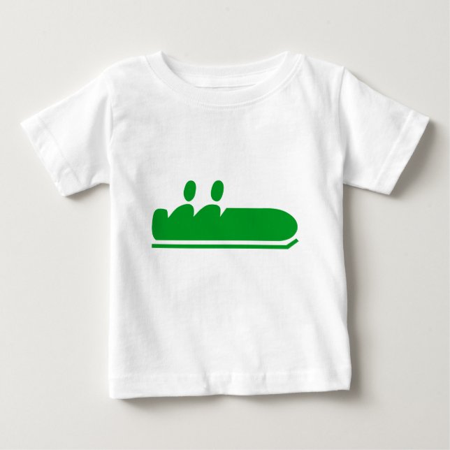 Bobsled - Grass Grönt Tee (Framsida)