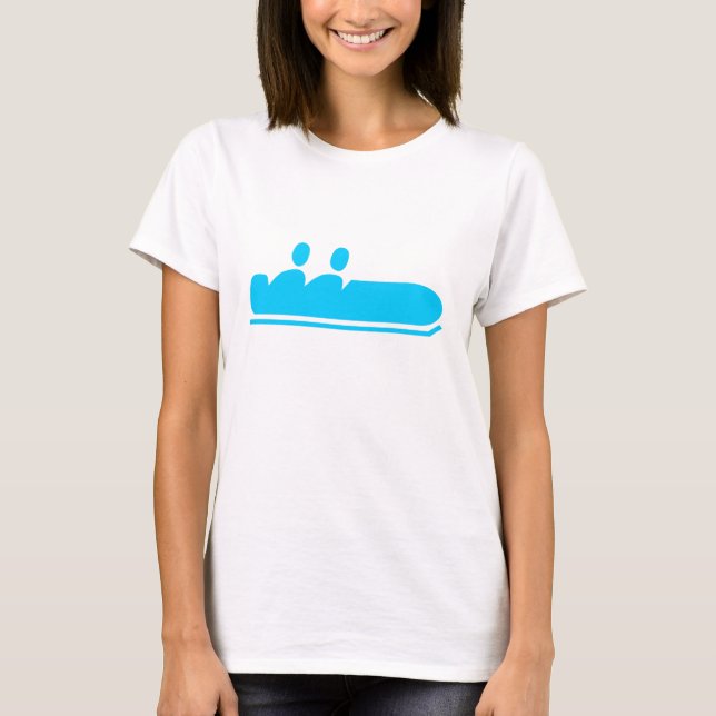 Bobsled - Himlar Blue T Shirt (Framsida)