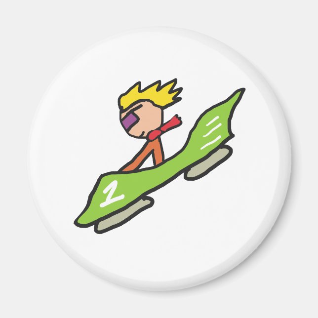 Bobsled Magnet (Framsidan)