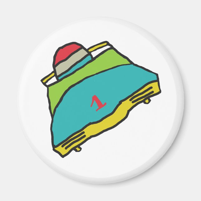 Bobsled Magnet (Framsidan)