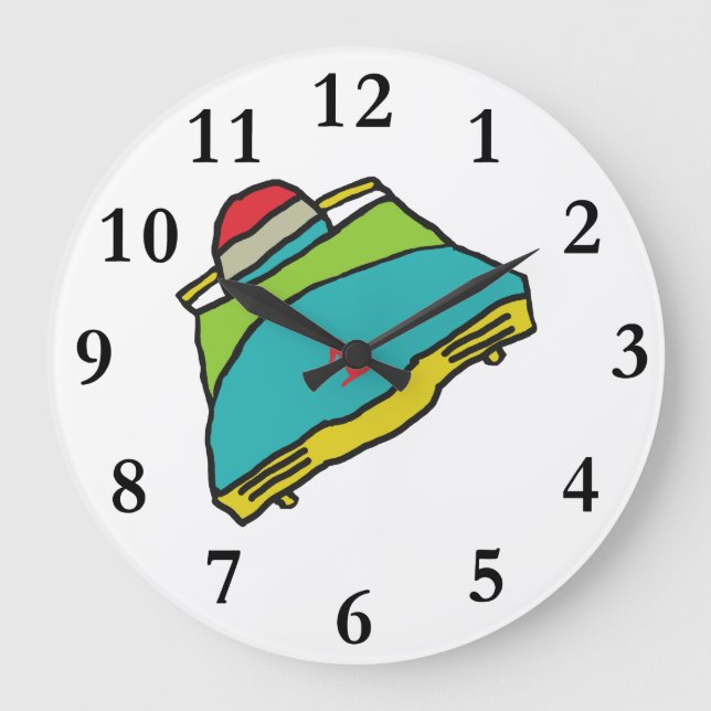 Bobsled Stor Klocka (Framsida)