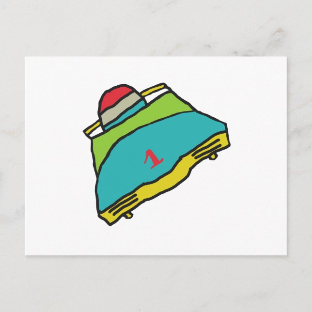 Bobsled Vykort (Framsida)