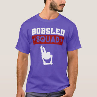 Bobsledding Winter Sport Bobsled Instructor vintag T Shirt