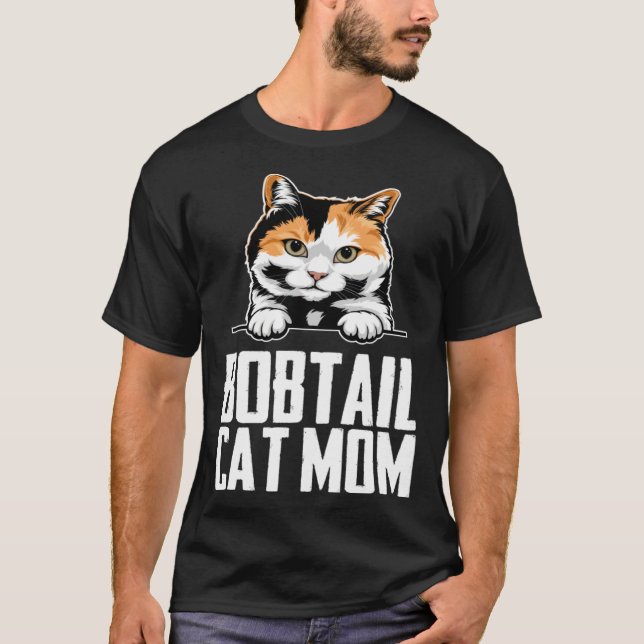 Bobtail  Bobtail cat  Bobtail kitten  1 T Shirt (Framsida)