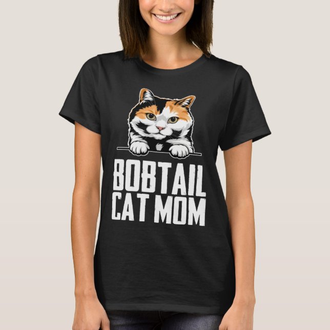 Bobtail  Bobtail cat  Bobtail kitten  1 T Shirt (Framsida)