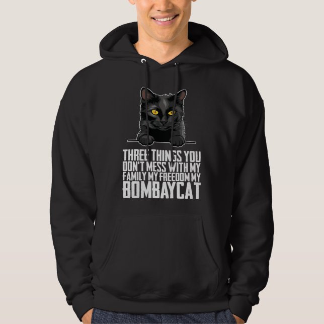 Bobtail dadbobtail  Bobtail kitten Hoodie (Framsida)