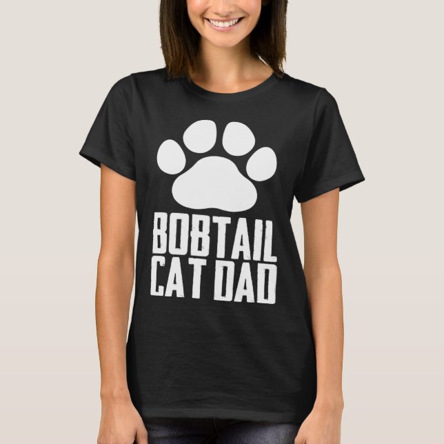 Bobtail kittens  Bobtail mom  Bobtail dad  3 T Shirt (Framsida)
