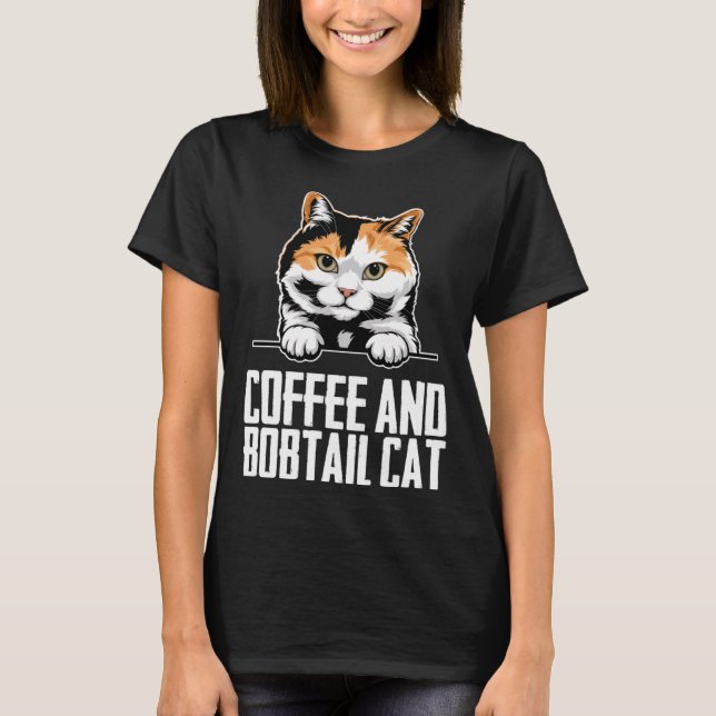 Bobtail mamma Bobtail kitten Bobtails 11 T Shirt (Framsida)