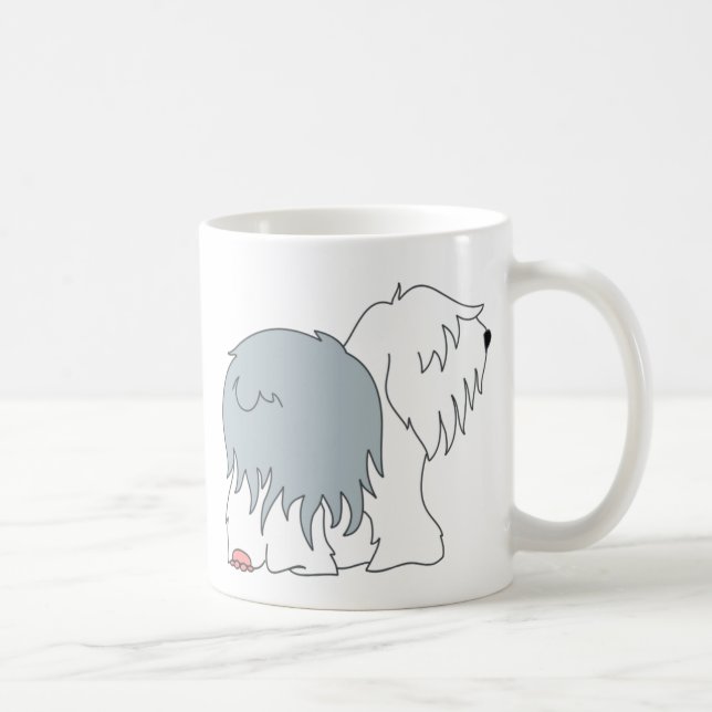 Bobtail Sheepdog Kaffemugg (Höger)