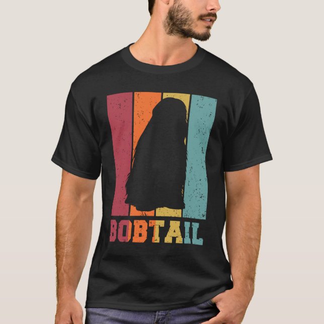 Bobtail Vintage  2 T Shirt (Framsida)