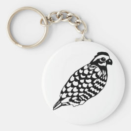 Bobwhite Keychain Nyckelring