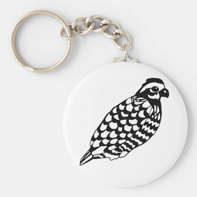 Bobwhite Keychain Nyckelring (Framsidan)