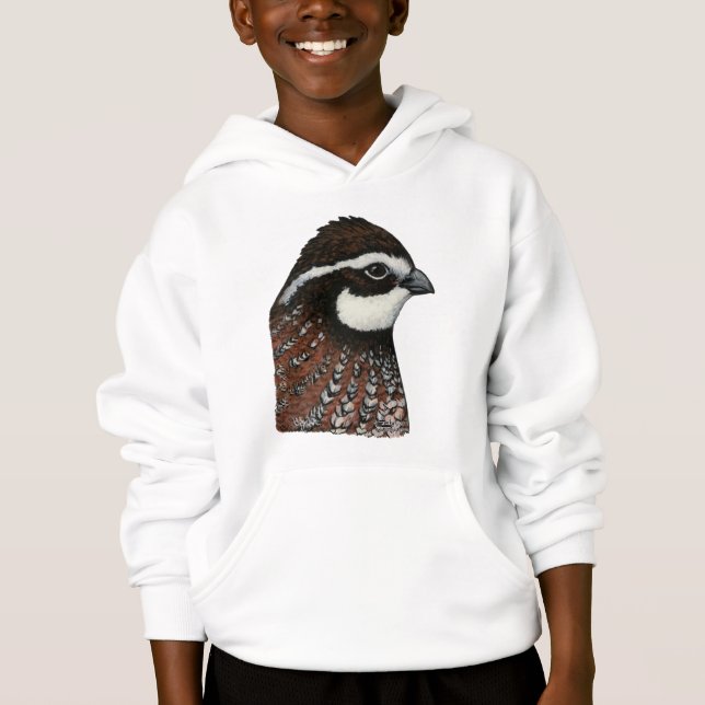Bobwhite Quail Head T-shirt (Framsida)