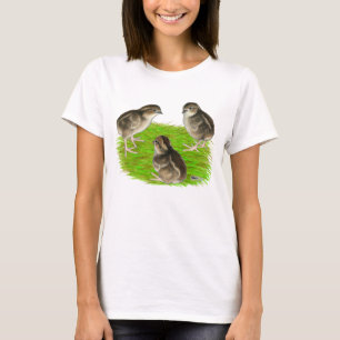 Bobwhite-vaktelkycklingar Tee Shirt