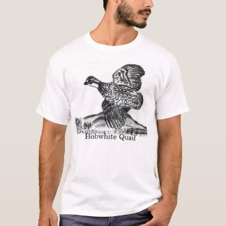 BobwhiteQuailteckning på T-tröja T Shirt