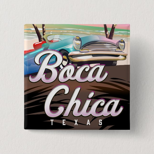 Boca Chica Texas semesteraffisch Knapp (Framsida)