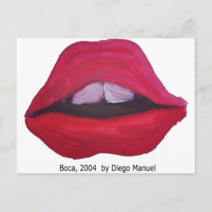 Boca från Diego Manuel Vykort