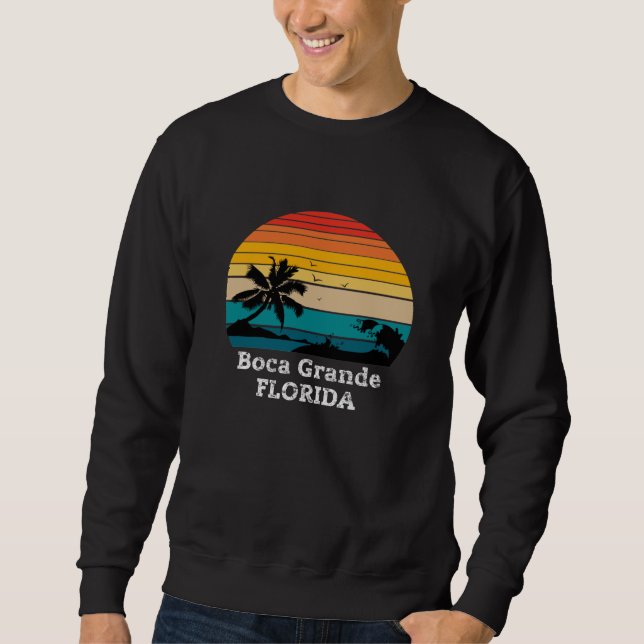 Boca Grande FLORIDA Lång Ärmad Tröja (Framsida)
