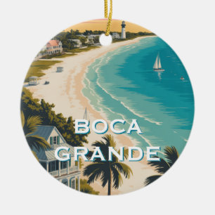 Boca Grande, Gasparilla Island Julgransprydnad Keramik