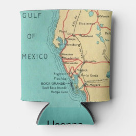 Boca Grande. Useppa Karta Can Cooler