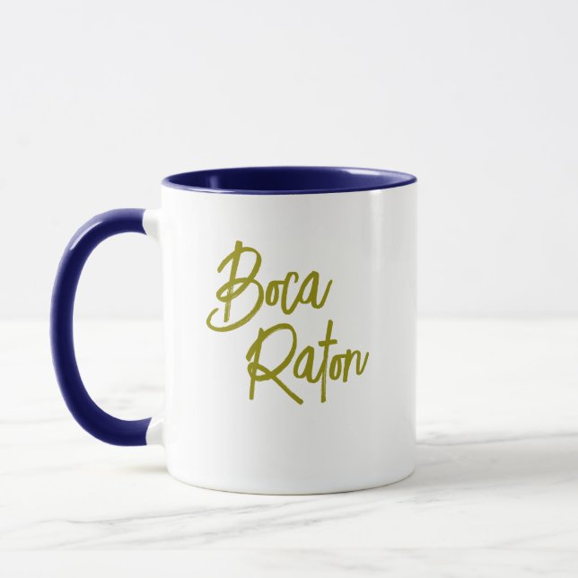 Boca Raton Florida Coffee Mugg (Vänster)