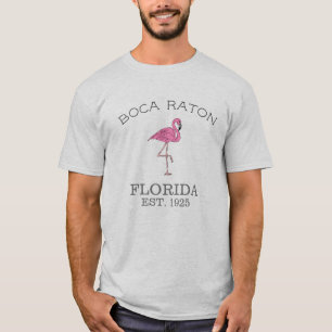 Boca Raton Florida, Flamingo T Shirt