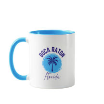 Boca Raton Florida Kaffe Mugg