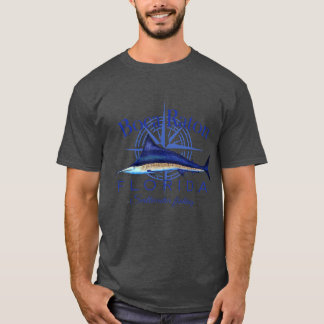 Boca Raton Florida Sailfish Billfish Saltwater Fis T Shirt