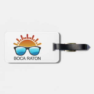 Boca Raton Florida Solglasögon Bagagebricka