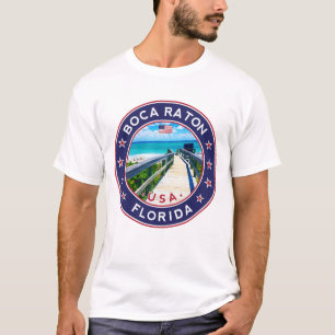 Boca Raton, Florida-stranden T Shirt