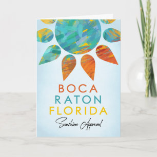 Boca Raton Florida Sunshine Travel Kort