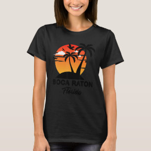 Boca Raton Florida Vacation Beach Tropical Family T Shirt