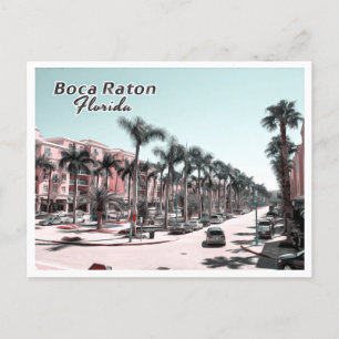 BOCA RATON - HANDFLATAN BEACH FLORIDA VYKORT