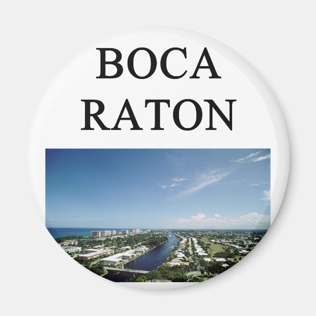 boca raton magnet (Framsidan)