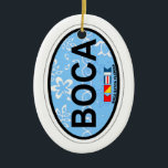 Boca Raton - oval design Julgransprydnad Keramik<br><div class="desc">Boca Raton - oval design.</div>