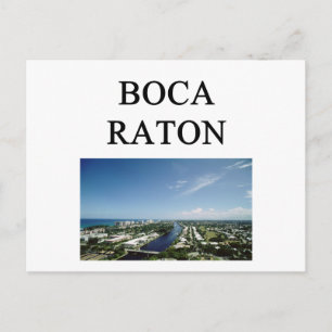 boca raton vykort