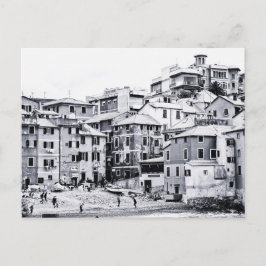 Boccadasse, vykort för Italien