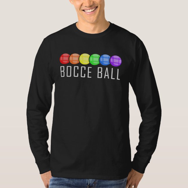 Bocce Ball  1 T Shirt (Framsida)
