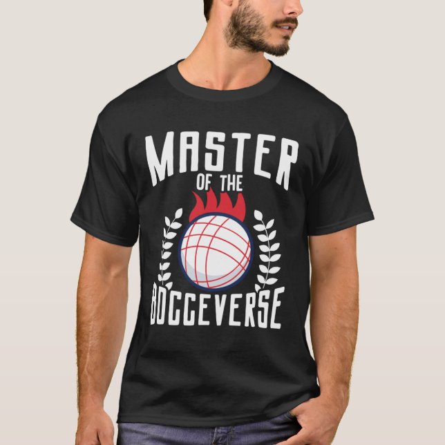 Bocce Ball Bocce Player  3 T Shirt (Framsida)
