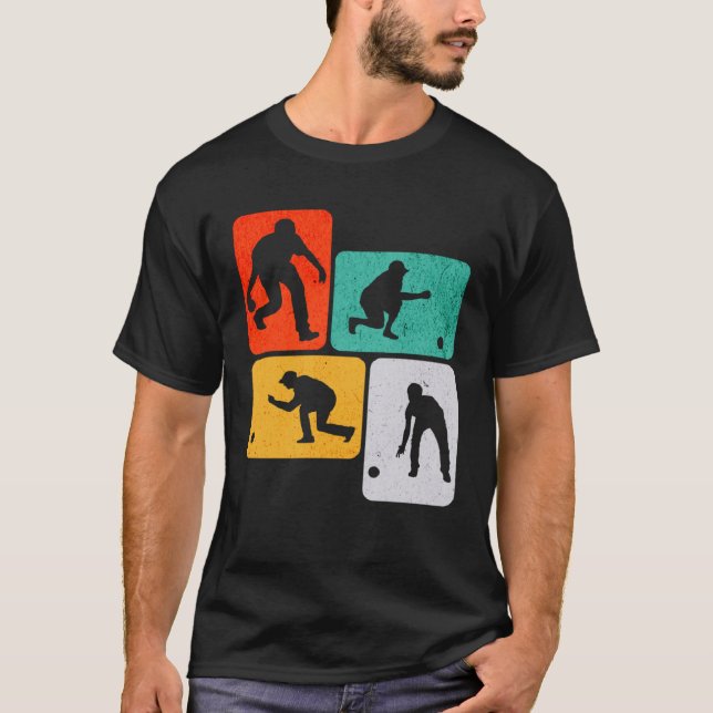 Bocce Ball Player  5 T Shirt (Framsida)