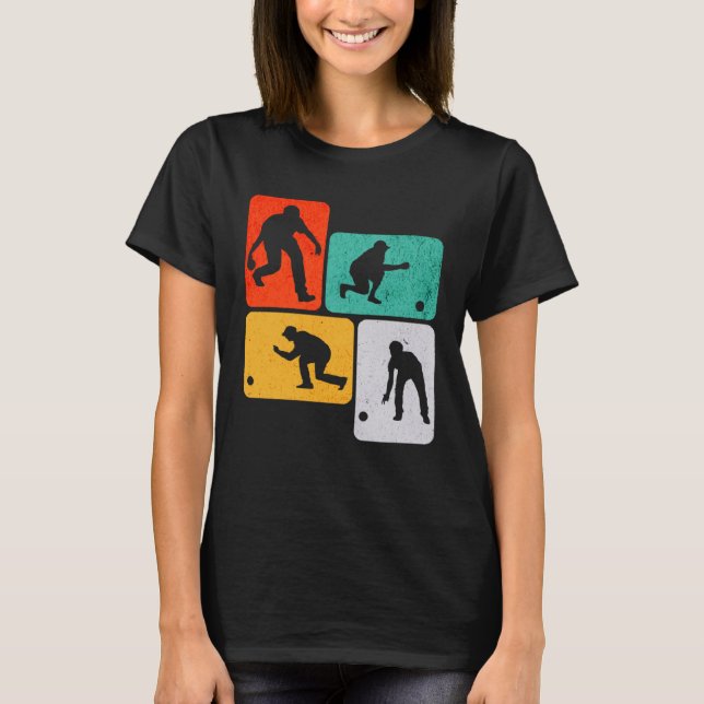 Bocce Ball Player  5 T Shirt (Framsida)