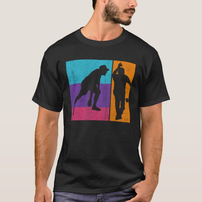 Bocce Ball Player  9 T Shirt (Framsida)