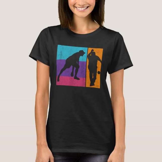 Bocce Ball Player  9 T Shirt (Framsida)