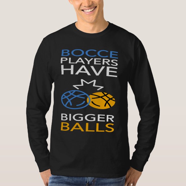 Bocce Ball Player Bowling  1 T Shirt (Framsida)