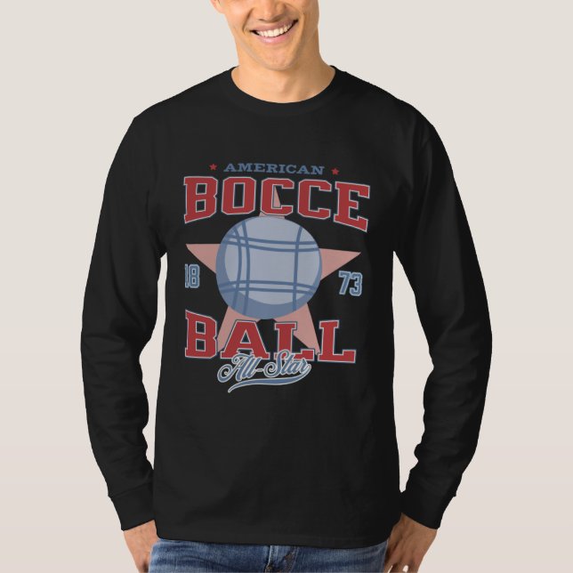 Bocce Ball T Shirt (Framsida)